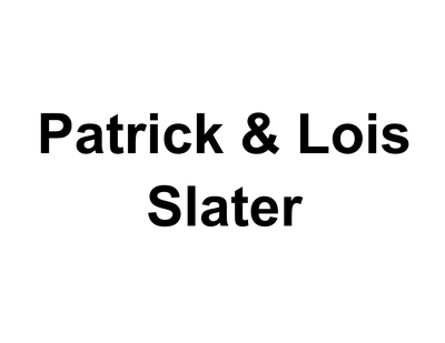Logo for sponsor Patrick & Lois Slater
